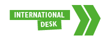 Puff international desk grön