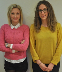 Moa Orseen och Lina Rickegård