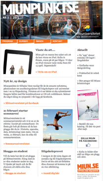 Nyhetsbrevet miunpunktse