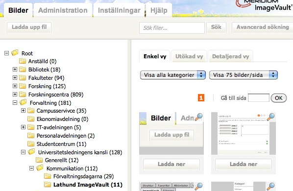 Ladda upp bilder