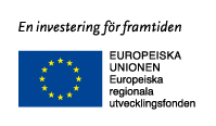 Logo för EU's regionala utvecklingsfond