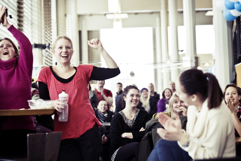 Studenter, Hus G Östersund, skidåkning i OS 2014