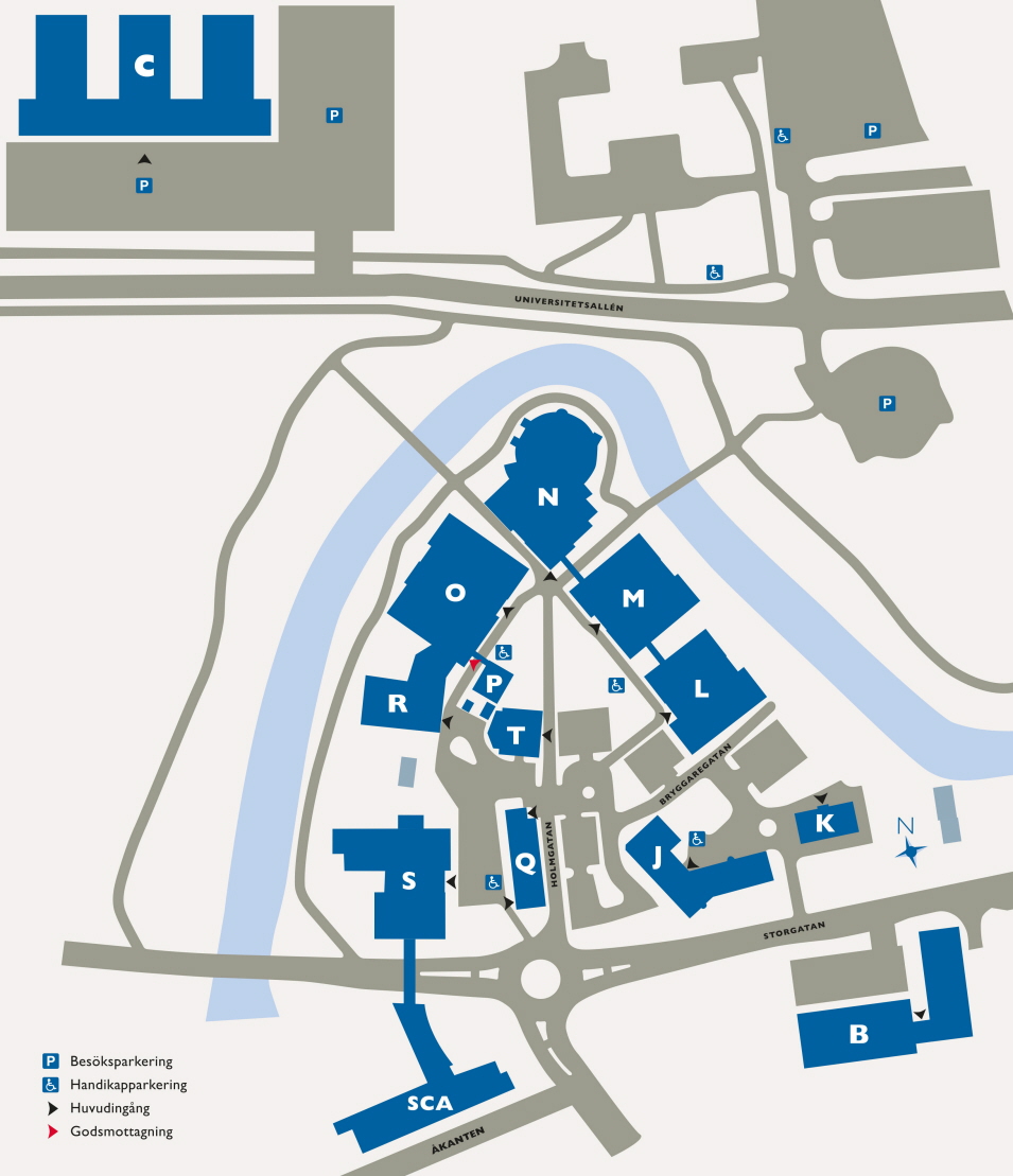 Karta Campus Sundsvall 2015 lågupplöst