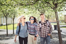 Studenter på Campus Östersund