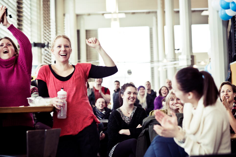 Studenter, Hus G Östersund, skidåkning i OS 2014