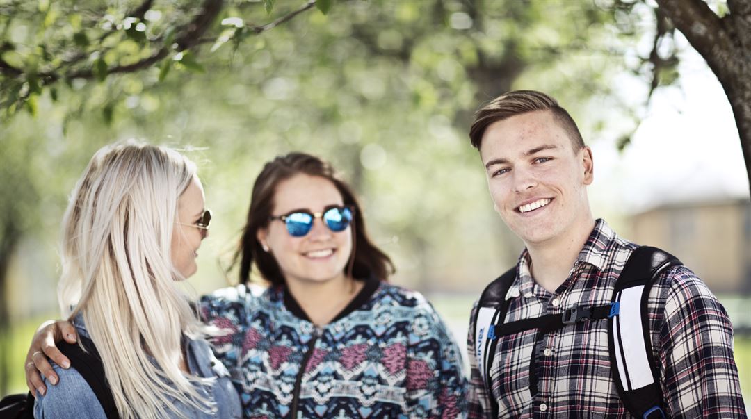 Studenter på Campus Östersund