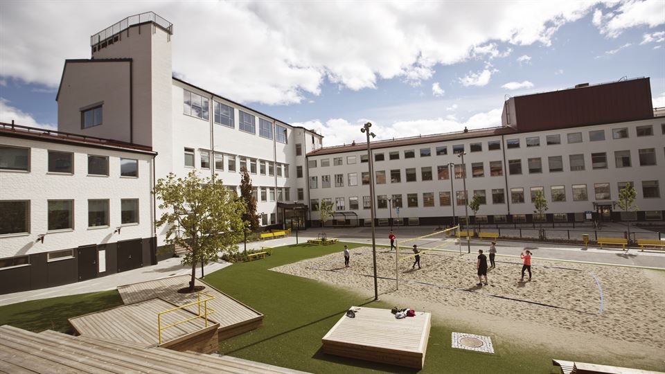 beachvolley, Campus Sundsvall, studenter