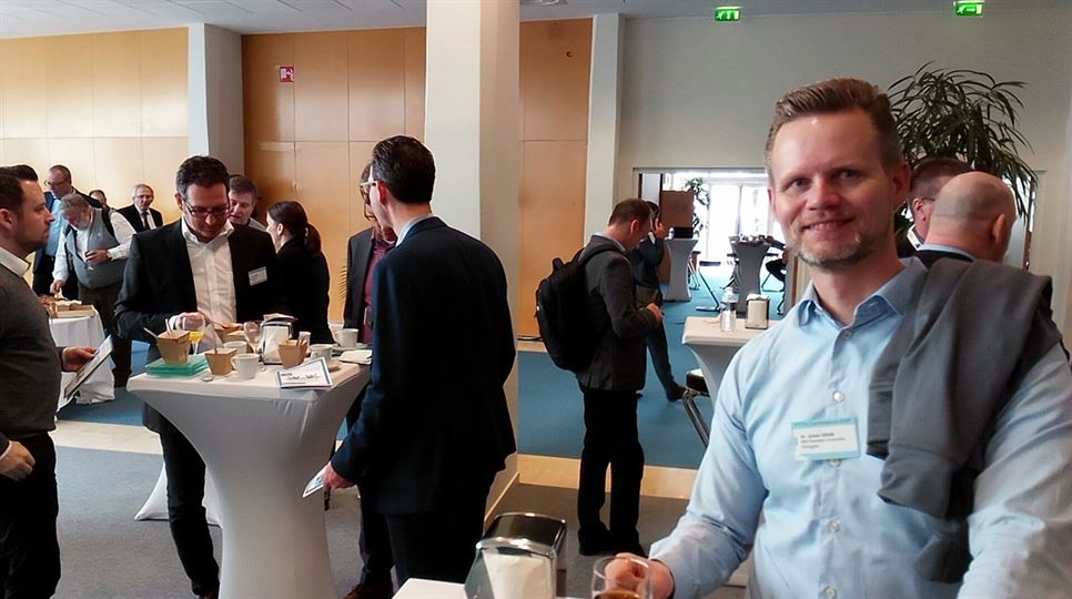 Johan Siden at the Fiber to the home Conference 2017
