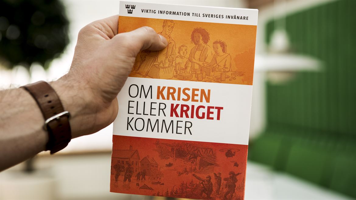 MSB:s broschyr "Om krisen eller kriget kommer"