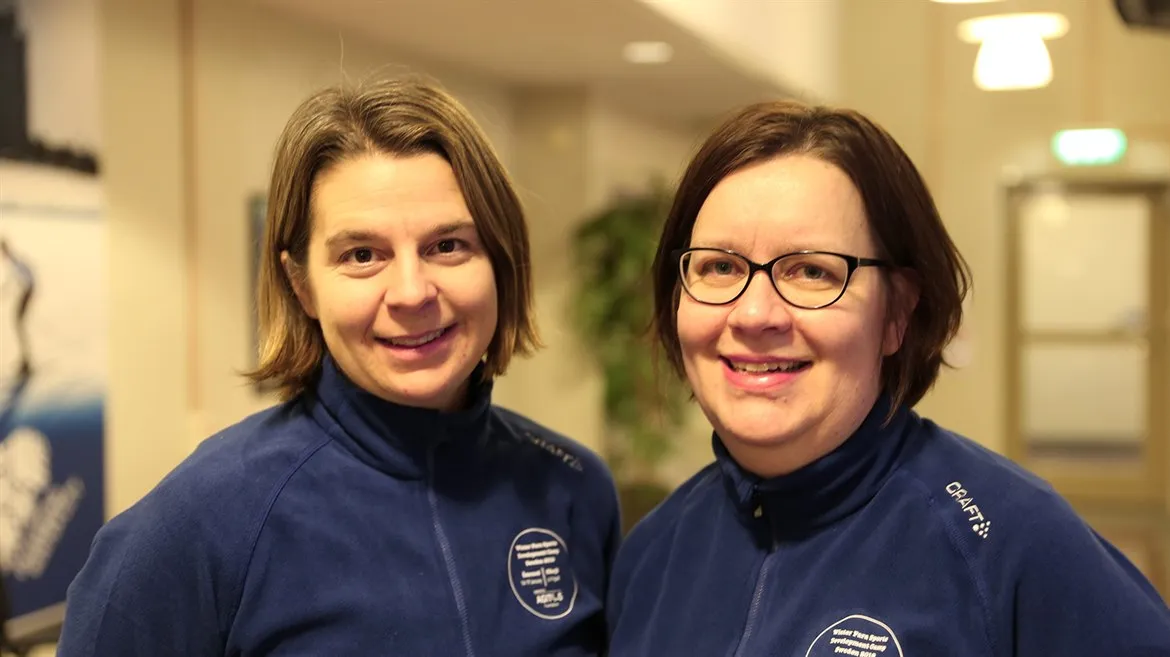 Marie Ohlsson och Karin Riddar