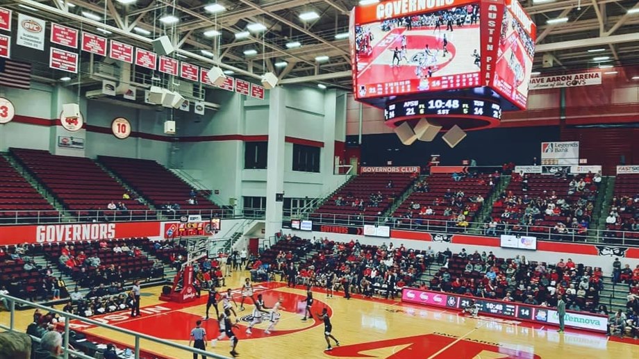 Basketmatch vid Austin Peay State University