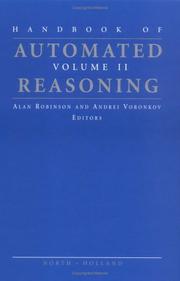 Handbook of Automated Reasoning  by Andrei Voronkov