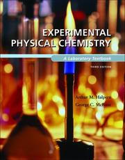 Experimental Physical Chemistry by Arthur M. Halpern, George McBane