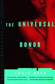 The Universal Donor (Norton Paperback Fiction) by Craig Nova