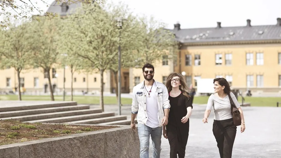 Studenter, utomhus, Östersund